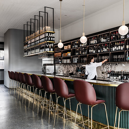 Interior photograph of Bar Alba by Tom Blachford