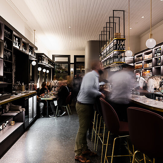 Interior photograph of Bar Alba by Tom Blachford