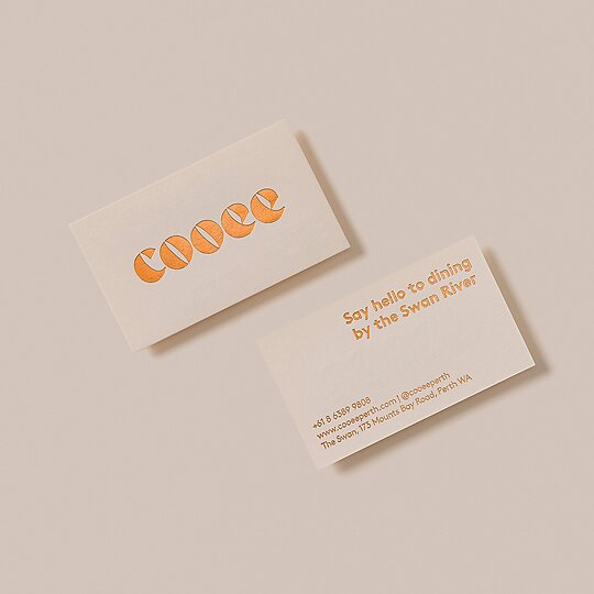 Interior photograph of Cooee by Foliolio