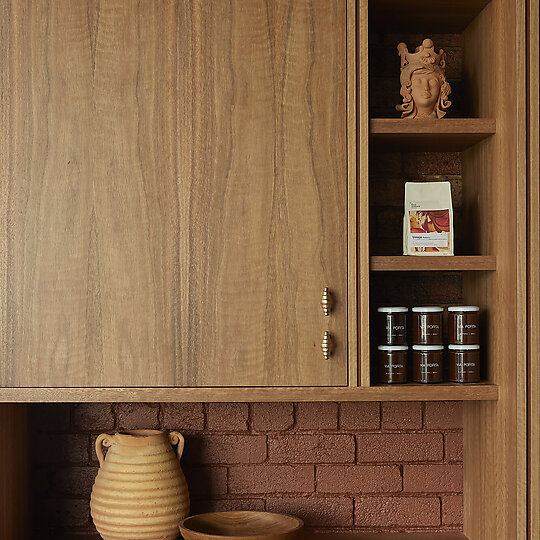 Interior photograph of Via Porta Bakehouse by Sean Fennessy