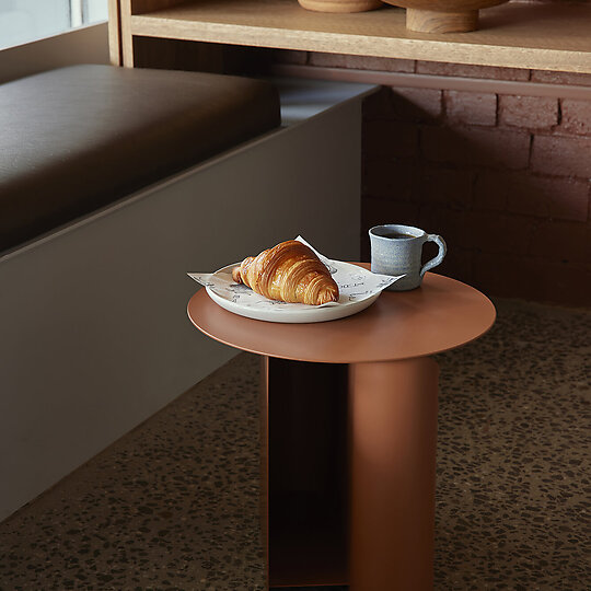 Interior photograph of Via Porta Bakehouse by Sean Fennessy 