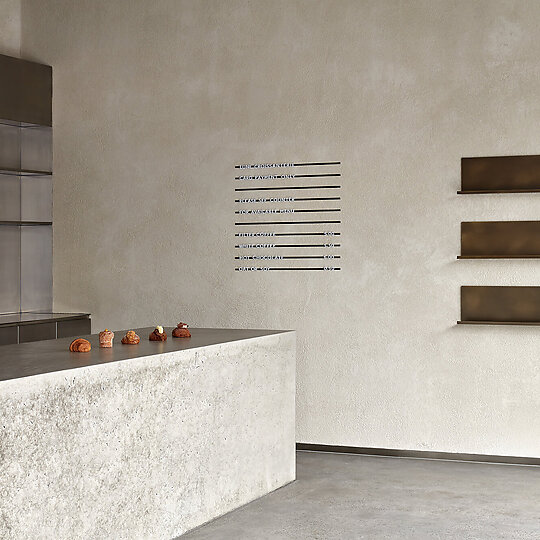 Interior photograph of Lune Croissanterie Armadale by Jack Lovel