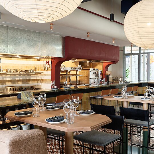 Interior photograph of RAFI by Steven Woodburn