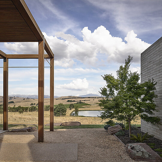 Interior photograph of Delatite Cellar Door by Derek Swalwell