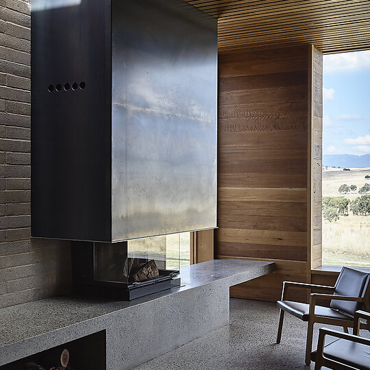 Interior photograph of Delatite Cellar Door by Derek Swalwell
