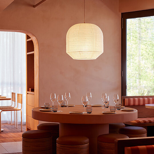 Interior photograph of Light Years Asian Diner by Jessie Prince