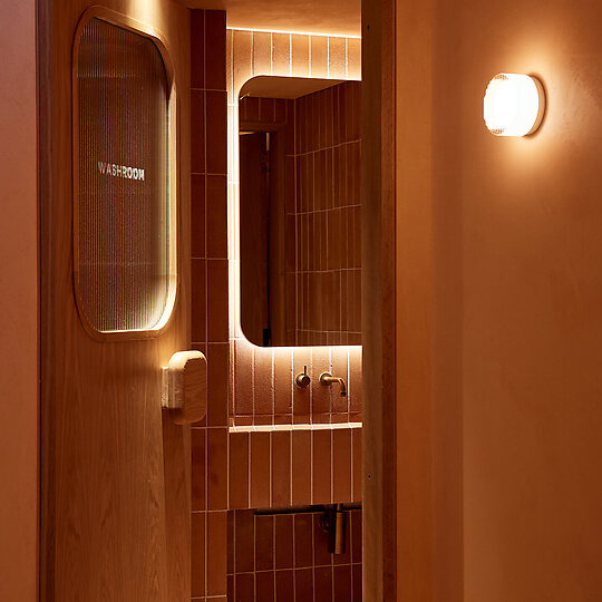 Interior photograph of Light Years Asian Diner by Jessie Prince