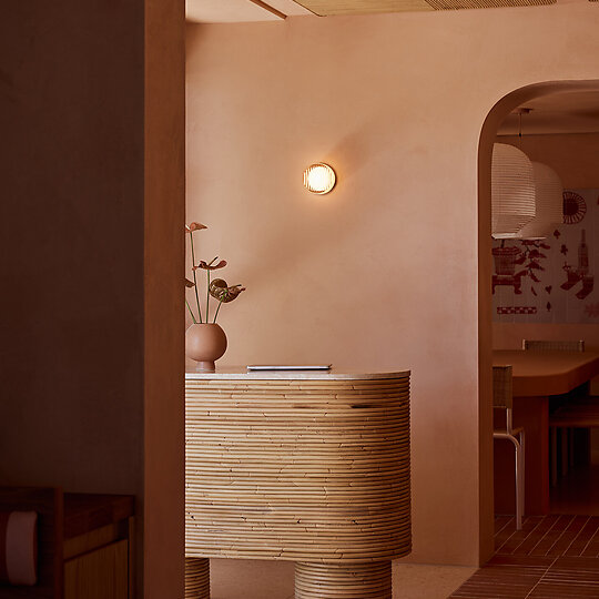 Interior photograph of Light Years Asian Diner by Jessie Prince
