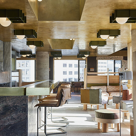 Interior photograph of Kiln, Ace Hotel Sydney by Pablo Veiga