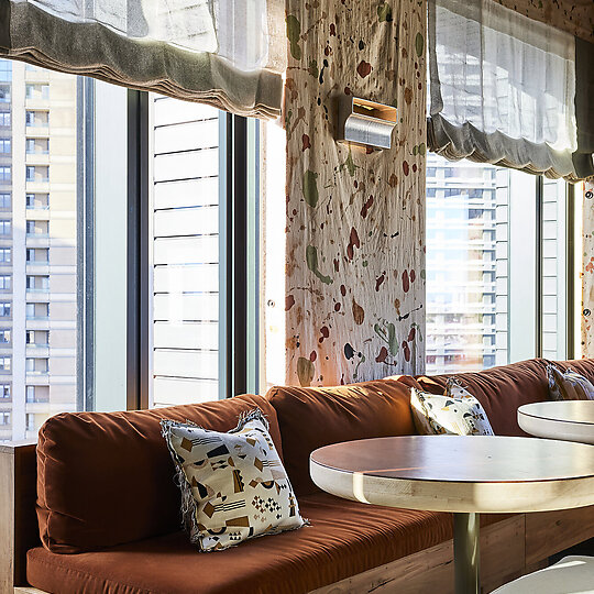 Interior photograph of Kiln, Ace Hotel Sydney by Pablo Veiga