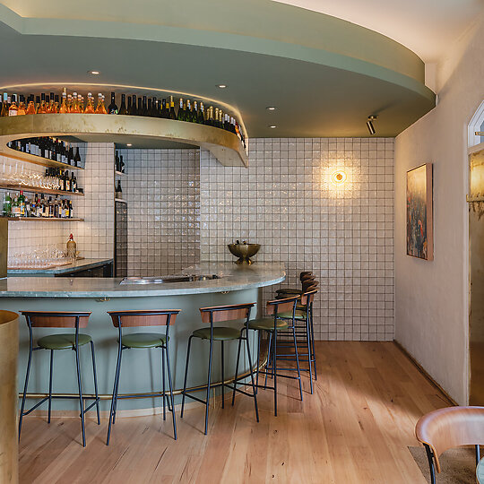 Interior photograph of Gildas by Kat Lu
