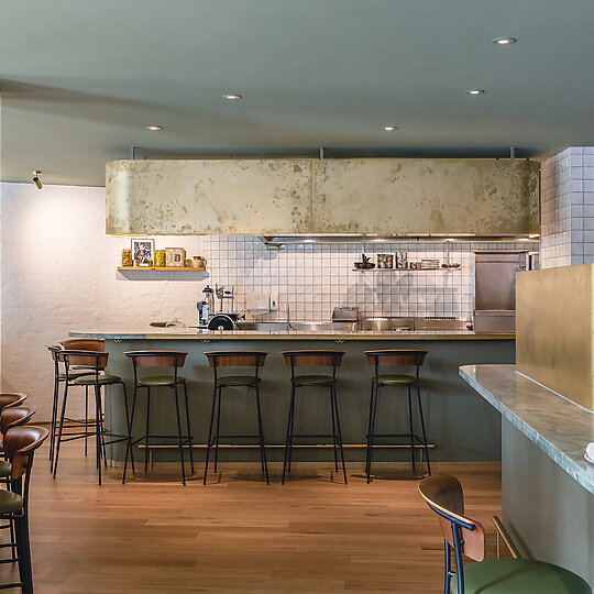 Interior photograph of Gildas by Kat Lu