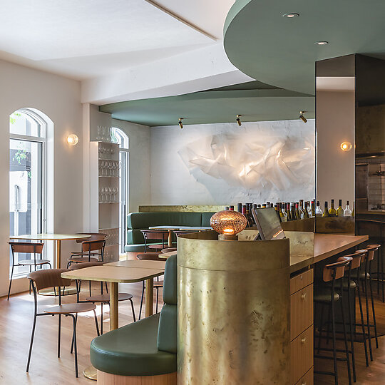Interior photograph of Gildas by Kat Lu