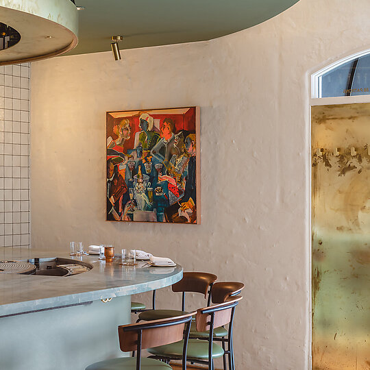 Interior photograph of Gildas by Kat Lu