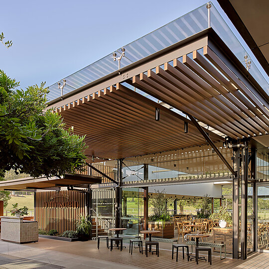 Interior photograph of Centennial Homestead by Ryan Linnegar
