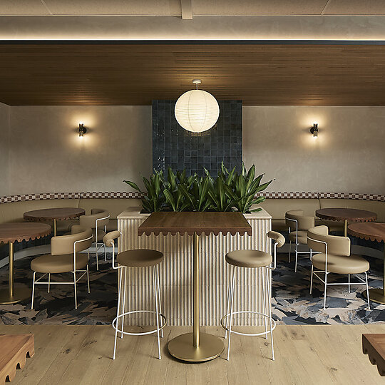 Interior photograph of Kincumber Hotel by Alexander Mcintyre
