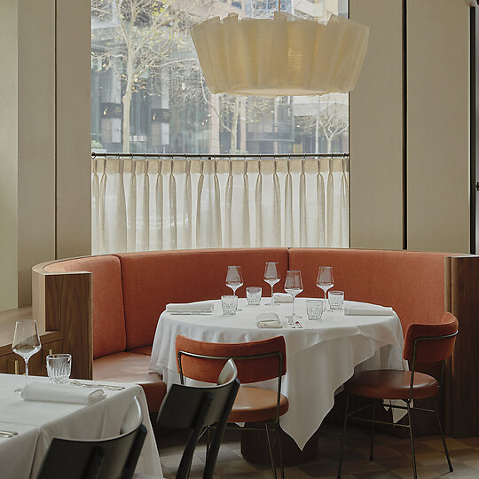 Interior photograph of Harriot by Sean Fennessy