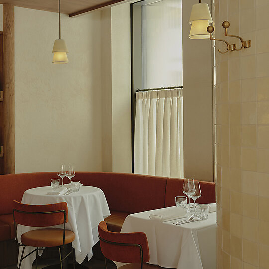 Interior photograph of Harriot by Sean Fennessy