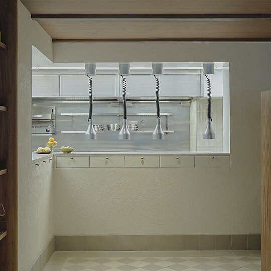 Interior photograph of Harriot by Sean Fennessy