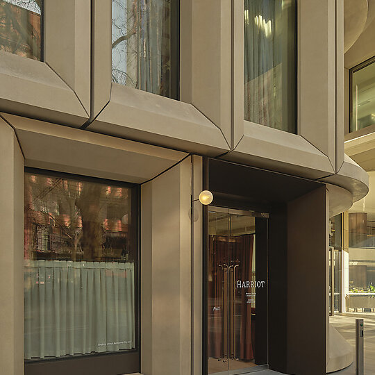Interior photograph of Harriot by Sean Fennessy