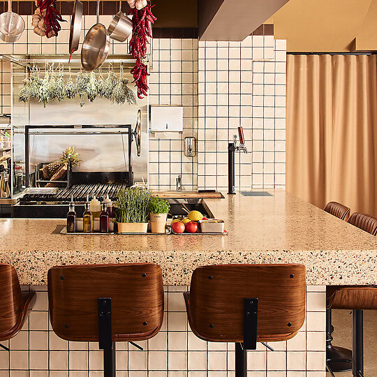 Interior photograph of Caness by Nick De Lorenzo