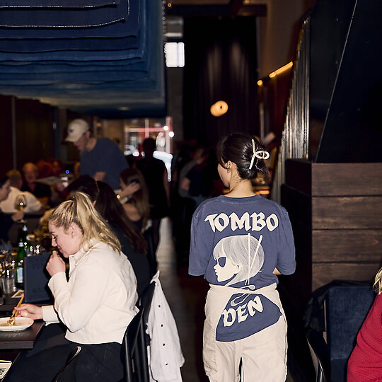 Interior photograph of Tombo Den by Lucas inhouse photography