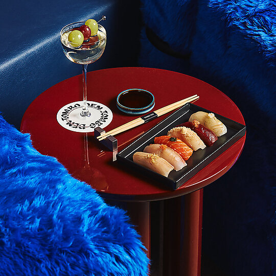 Interior photograph of Tombo Den by Michael Pham