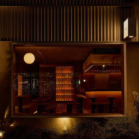 Interior photograph of Burly Bar by Jessie Prince
