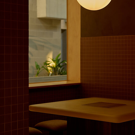 Interior photograph of Burly Bar by Jessie Prince