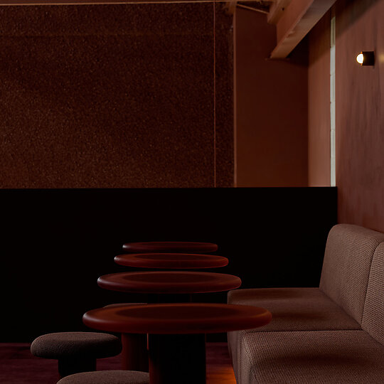Interior photograph of Burly Bar by Jessie Prince