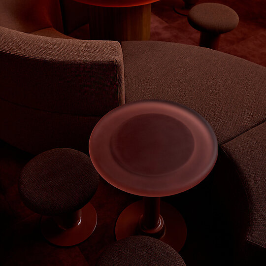 Interior photograph of Burly Bar by Jessie Prince