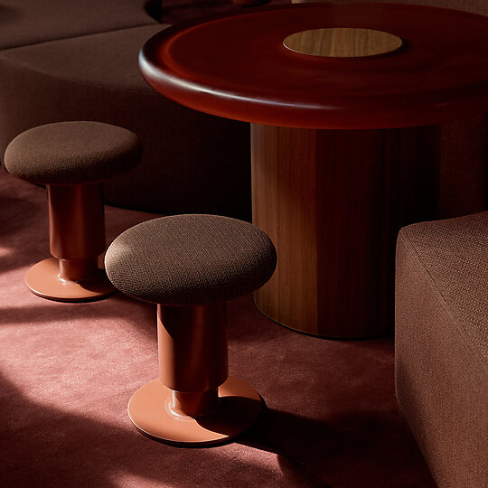 Interior photograph of Burly Bar by Jessie Prince