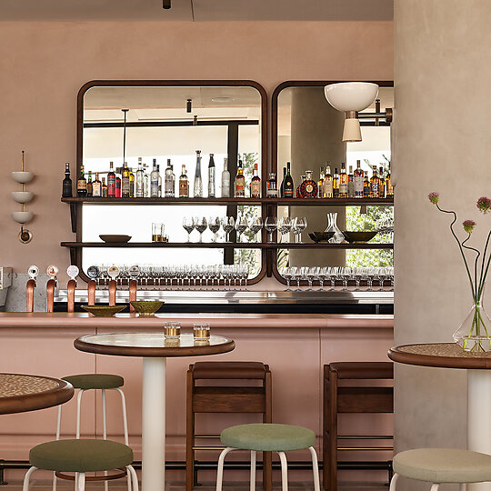 Interior photograph of Haven, Mondrian Gold Coast by Alicia Taylor