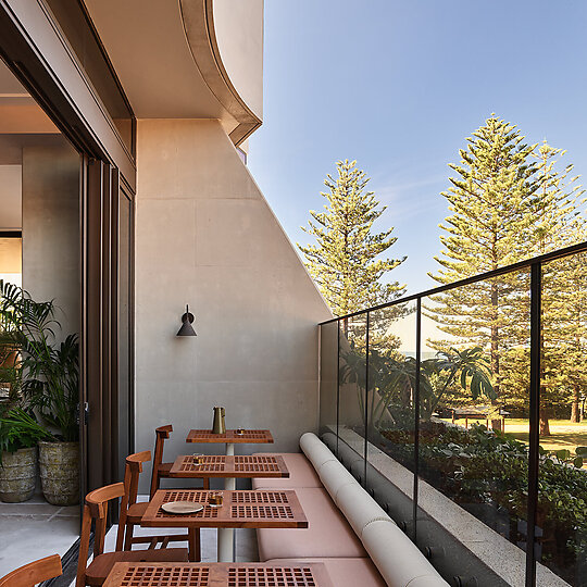 Interior photograph of Haven, Mondrian Gold Coast by Alicia Taylor