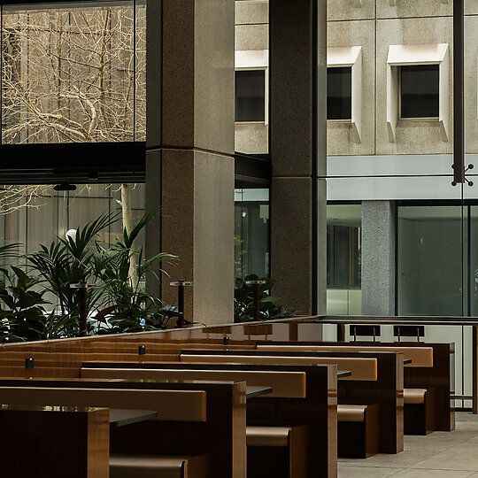 Interior photograph of Reno's by Simon Cecere