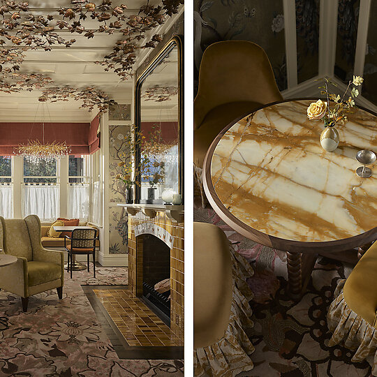 Interior photograph of Billy's, Ayrburn by Anson Smart