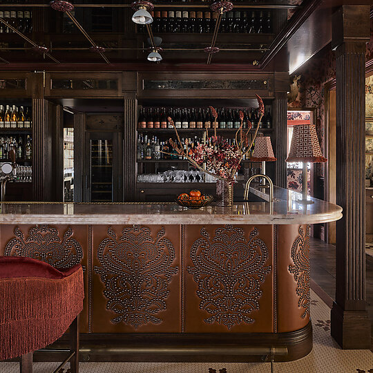 Interior photograph of Billy's, Ayrburn by Anson Smart