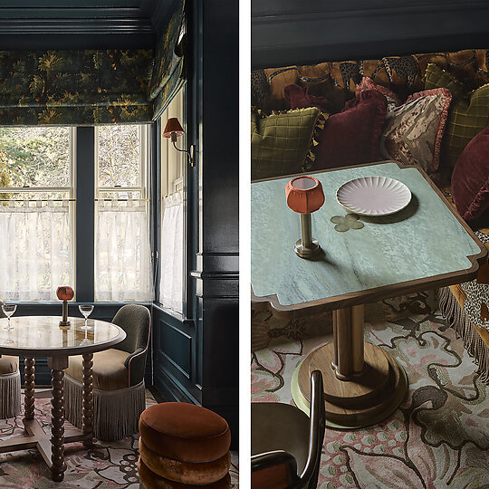 Interior photograph of Billy's, Ayrburn by Anson Smart