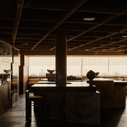 Interior photograph of NORTE by DAVID CHATFIELD