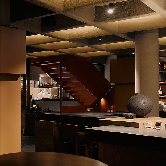 Interior photograph of NORTE by DAVID CHATFIELD
