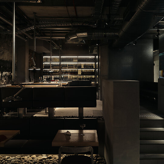 Interior photograph of Central by DAVID CHATFIELD