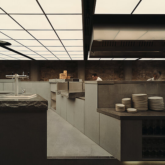 Interior photograph of Central by DAVID CHATFIELD