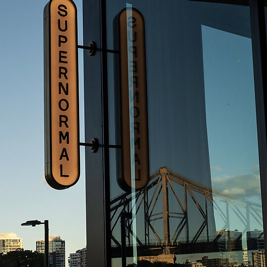 Interior photograph of Supernormal by Earl Carter
