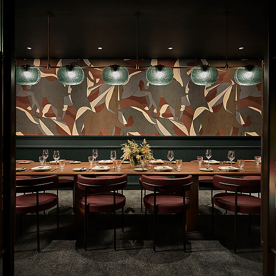 Interior photograph of Marmello by Anson Smart 