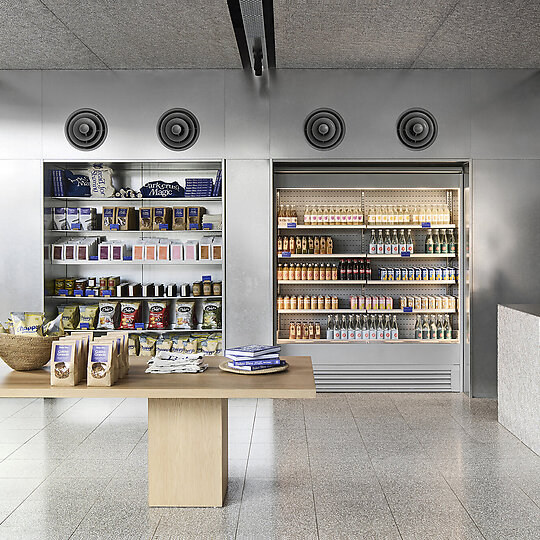 Interior photograph of Baker Bleu Cremorne by Sharyn Cairns