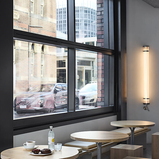 Interior photograph of Baker Bleu Cremorne by Sharyn Cairns
