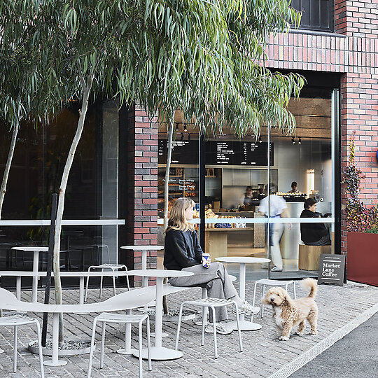 Interior photograph of Baker Bleu Cremorne by Sharyn Cairns