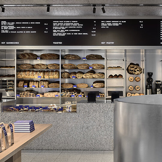 Interior photograph of Baker Bleu Cremorne by Sharyn Cairns