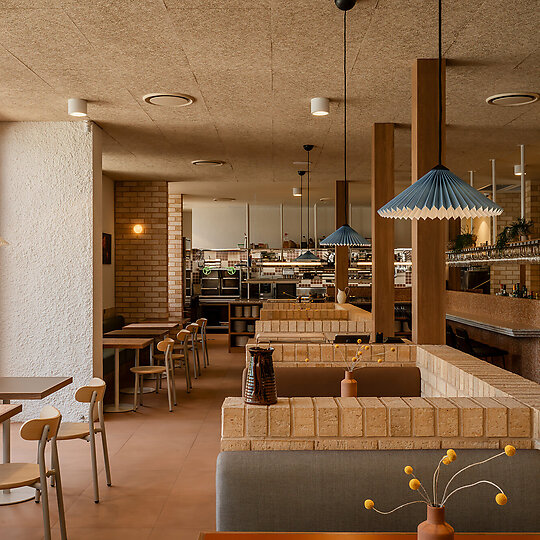 Interior photograph of Mensa by Jack Fenby