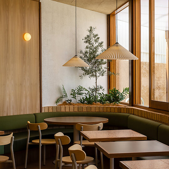 Interior photograph of Mensa by Jack Fenby